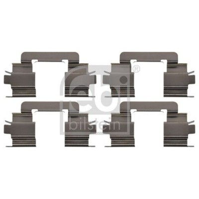 FEBI BILSTEIN 182186 Bremsbacken-Satz Hinten – Für BMW 3er (E90/E91) & 5er (E39) U.a.