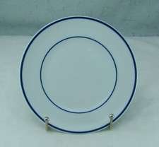Piatto Da Pane E Burro Schmidt China Bianco Con Bordo Blu