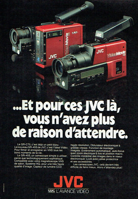 Vieille Pub Vintage Super Rare JVC Quartz Pour Platines Disques - Super état