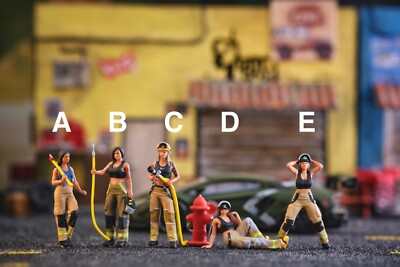 Miniature Figure "Bernie" - Resin Model For H0 (1/87) Or 1/64 Scale (Hot Wheels Size)
