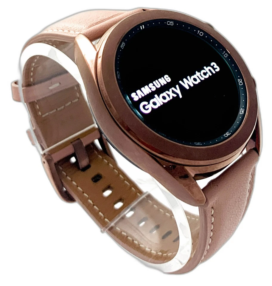 Reloj inteligente Samsung Galaxy Watch3 SM-R855 41 mm Wi-Fi / LTE desbloqueado - bronce Foto 3 de 4