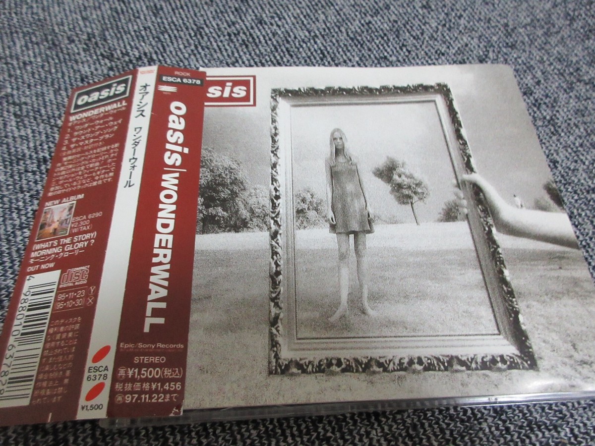 貴重/新品未開封品:Oasis「Wonderwall●CDシングル」オアシス OASIS / wonderwall / JAPAN LTD CD OBI 4 tracks | eBay