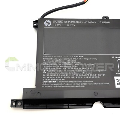 Battery Hp Pavilion Gaming Dk0268tx New Genuine PG03XL Battery For