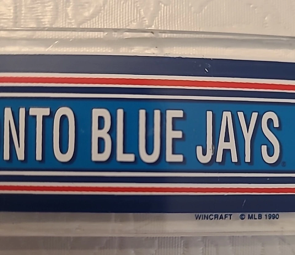 Toronto Blue Jays Logo Lucite Key Chain (1992, Wincraft Ind) - New - Image 2 of 4