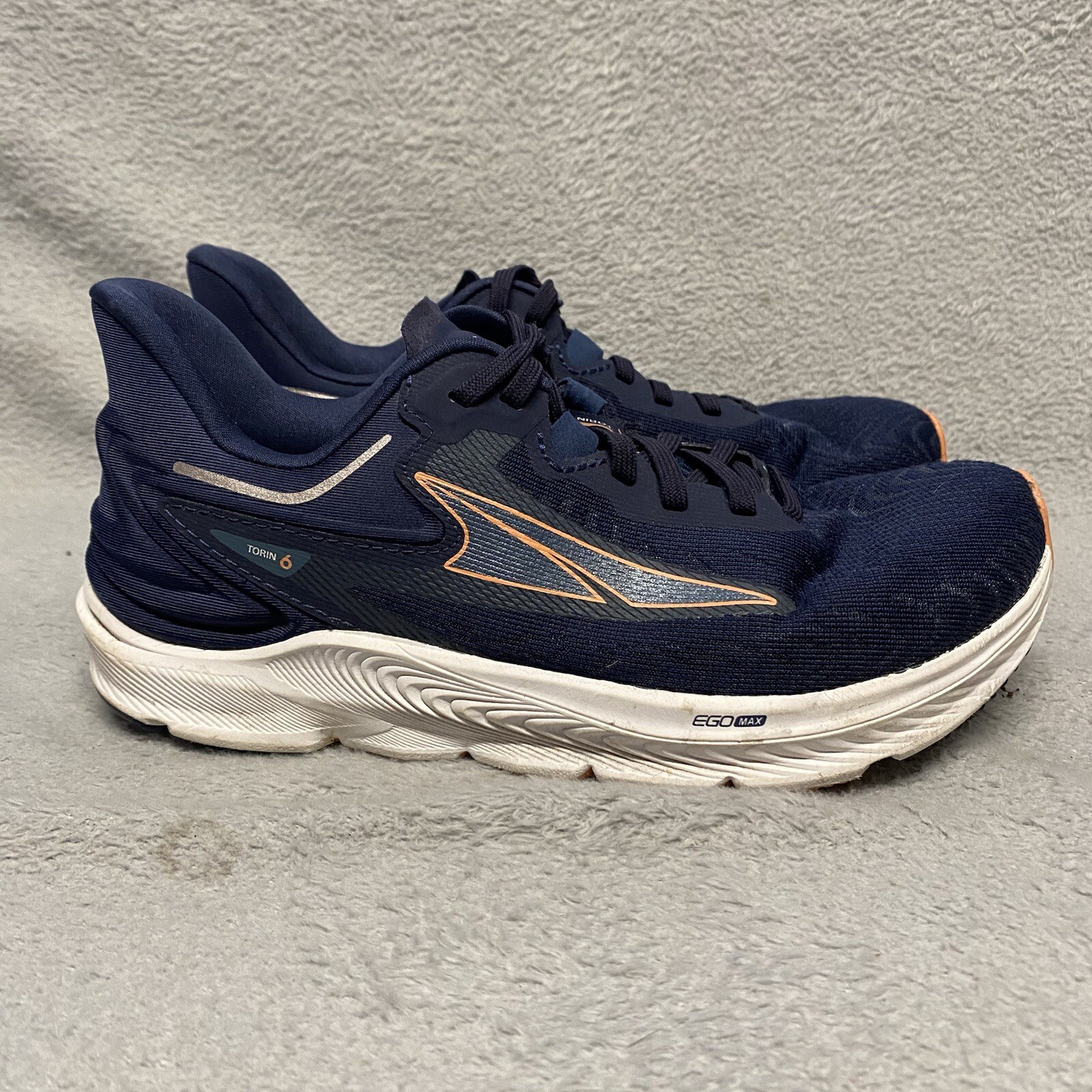 Altra Torin 6 Mujer 6 Azul Marino Naranja Correr Cómodo Atlético Acolchado