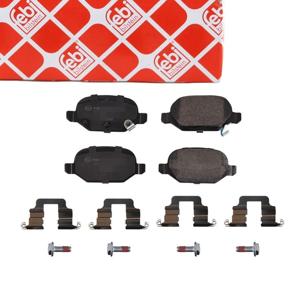 febi 175268 BremsbeläGe FüR Fiat 500 312 Panda 312 319 519 Hinten 77366388-image