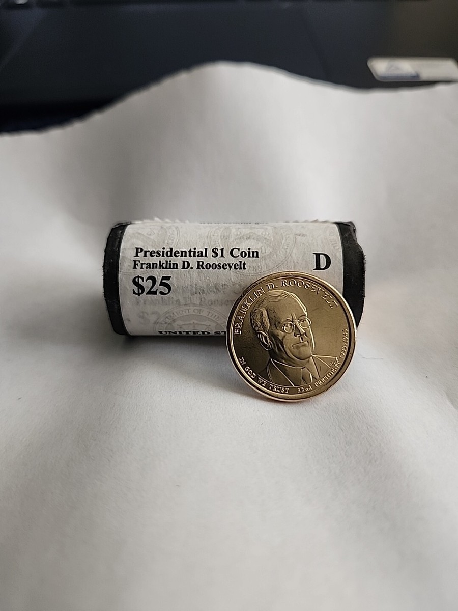 2014-D Franklin Roosevelt $1 Presidential Golden Dollar Coin | eBay