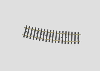 Marklin 59075 G / #1 Scale 15 Degrees 1,394mm 54-7/8'' Radius Curved Track