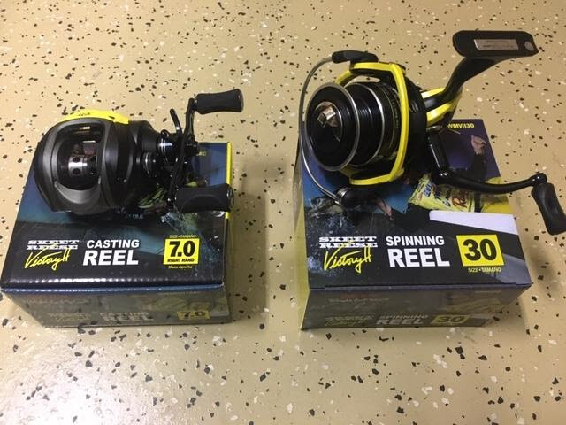 eagle claw skeet reese spinning combo