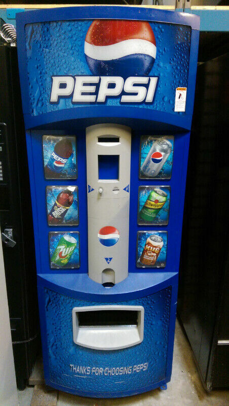 10) DIXIE NARCO 501E & 276 HVV SODA VENDING MACHINE LABELS - PEPSI