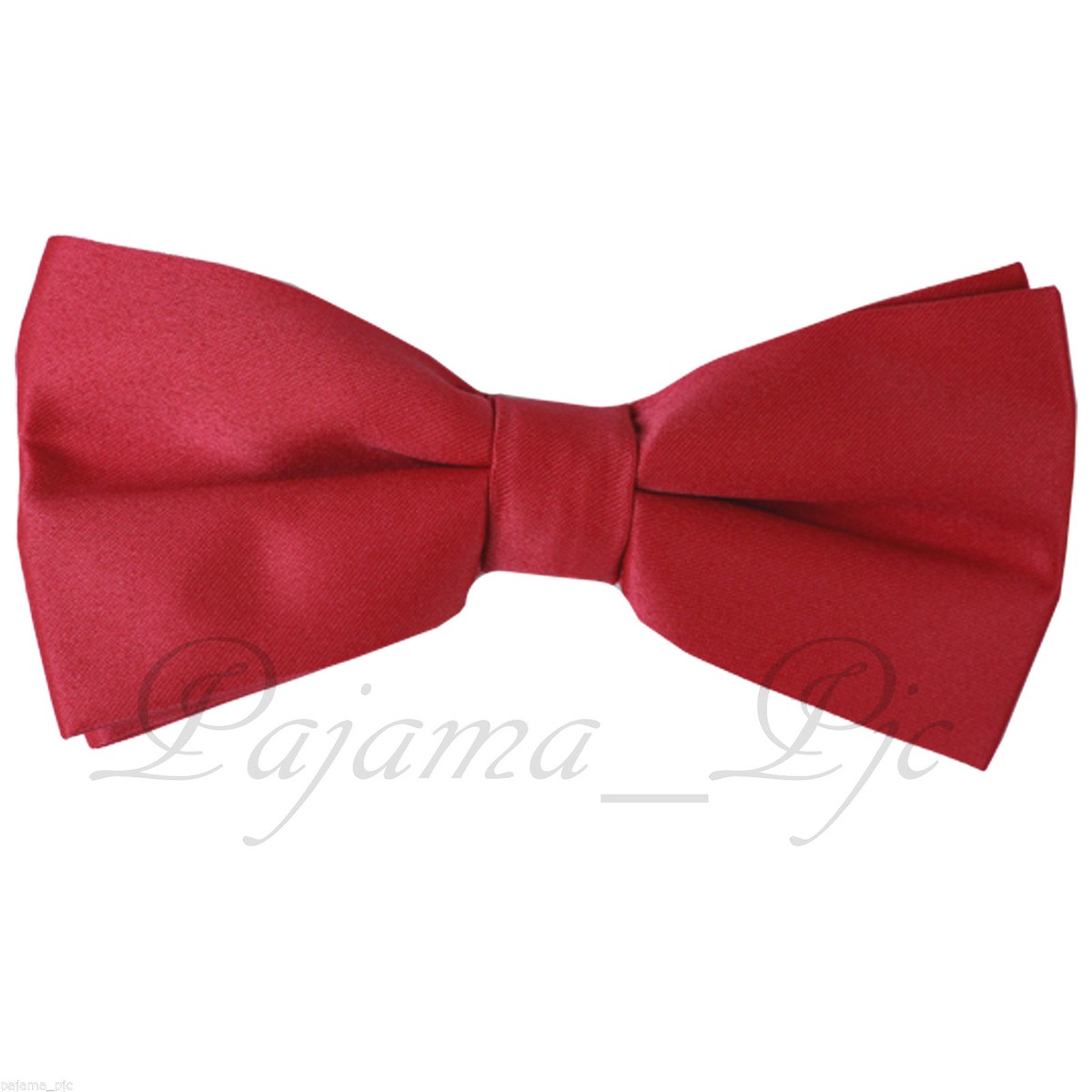 Classic Pre-Tied Bow Tie Set Formal Pocket Square Solid