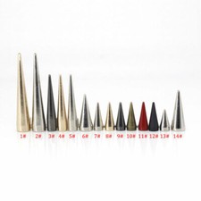 Metal Screw Back Fix Spike Studs Bullet Cone Long Punk Rivet Leather Craft NEW