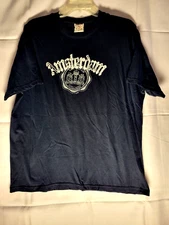 Vintage Fox Originals Est. 1983 T shirt Amsterdam Black Gently Used Sz XL