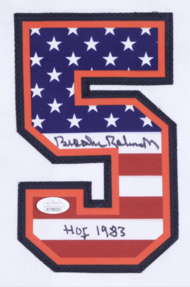 Brooks Robinson Signed Baltimore Orioles Career Highlight Stat Jersey (JSA COA) - Image 2 of 4