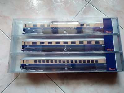  Roco 74048 - Set 3 Wagen F 21 ''Rheinpfeil'', DB
