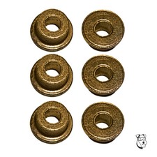  550 6 Pr  1/24 Slot Car Oilite Bushings 3/32" Axle - 3/16" Hole - Mid America