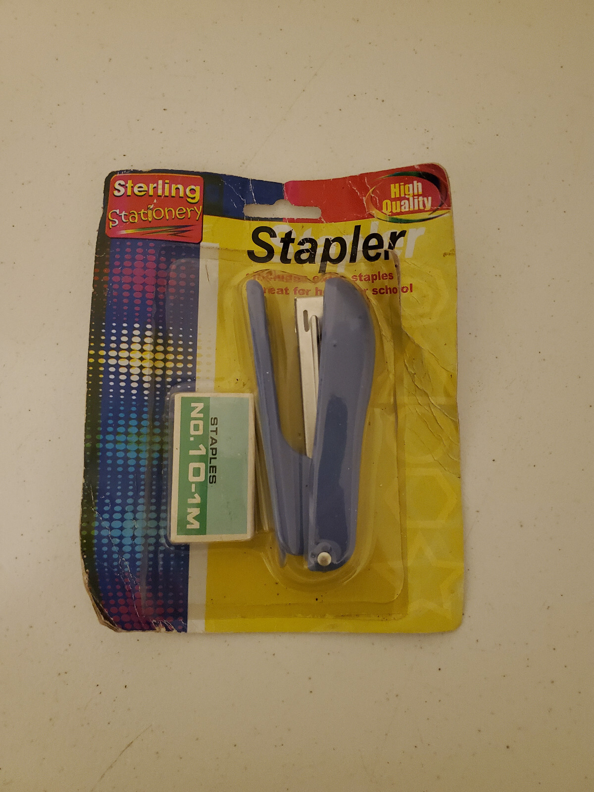 New Sterling Stationery Blue Stapler Model DB180-13-image