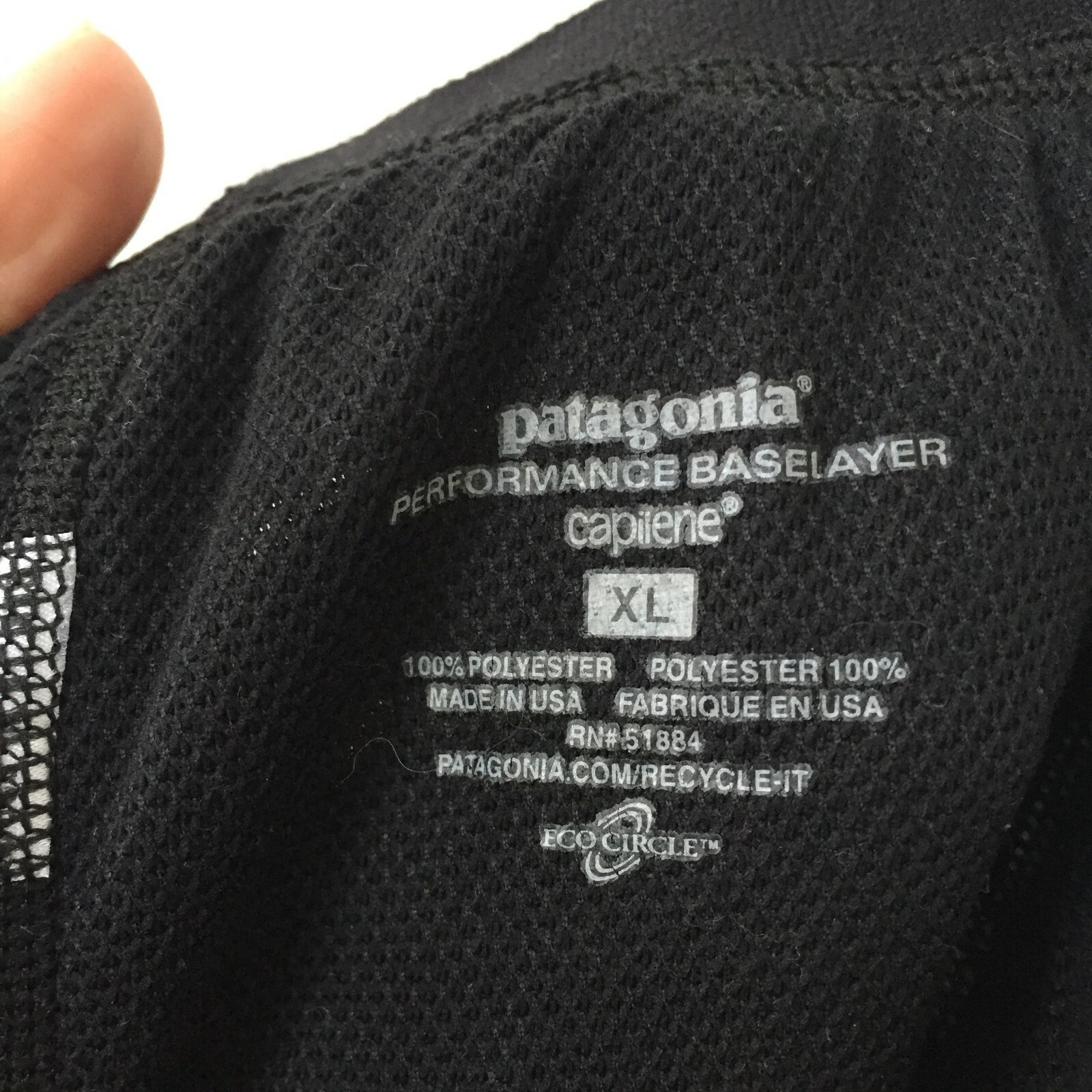 Patagonia Capilene Men’s Sz XL Thermal Long Pants Bas… Gem