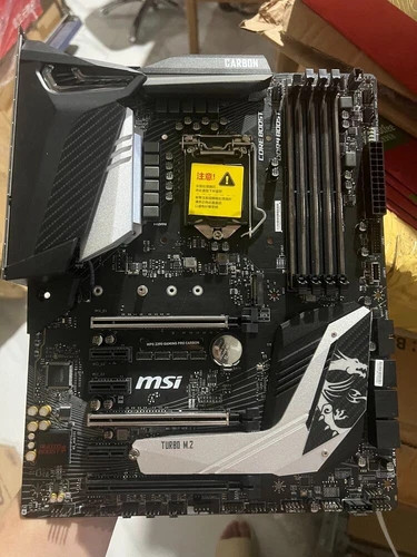 FOR MSI MPG Z390 GAMING PRO CARBON AC DDR4*4 LGA1151 128GB Motherboard Test OK