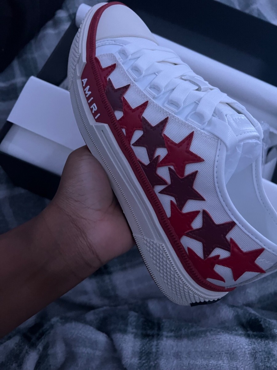 新作アイテム☆【AMIRI】スターデザイン スニーカー 送料関税込 AMIRI アミリ スニーカー