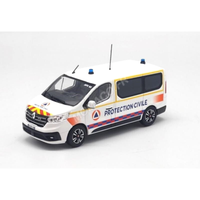 Renault Trafic 1/43 2021 Vip Zivilschutz Modellauto Weiß - Eligor 118012