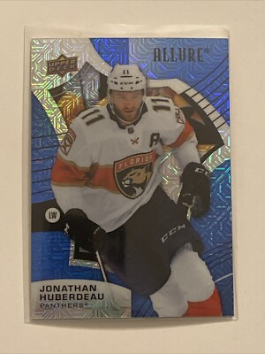 2021-22 Upper Deck Allure Blue Line /35 Jonathan Huberdeau #54