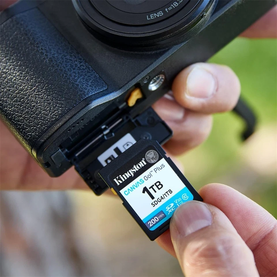 Kingston Canvas Go Plus 64GB 128GB 256GB 512GB 1TB U3 V30 SD Memory Card 200MB/s - Image 3 of 3