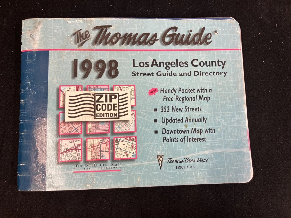 Thomas Guide Los Angeles In Collectible United States Maps for