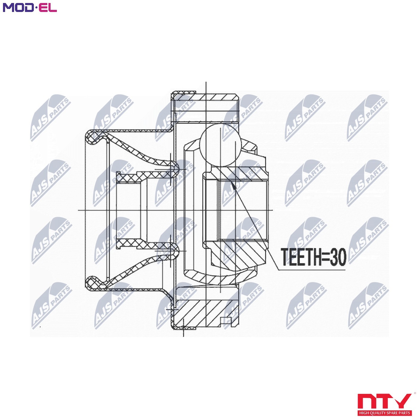Fits NTY NPW-BM-072 JOINT SHAFT ASSEMBLY - Image 14