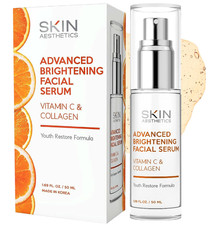 Vitamin C Serum For Face - Dermatologist Tested - with Collagen For Dark Spots,