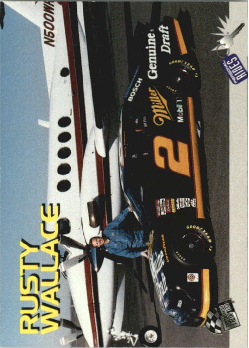1995 Press Pass #135 Rusty Wallace PR - RAC