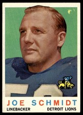 1959 Topps Joe Schmidt #6