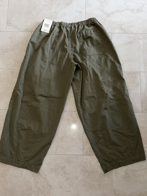 BDG Urban Outfitters Bobbi Baggy Loose Fitting Pant Size XL Olive Green