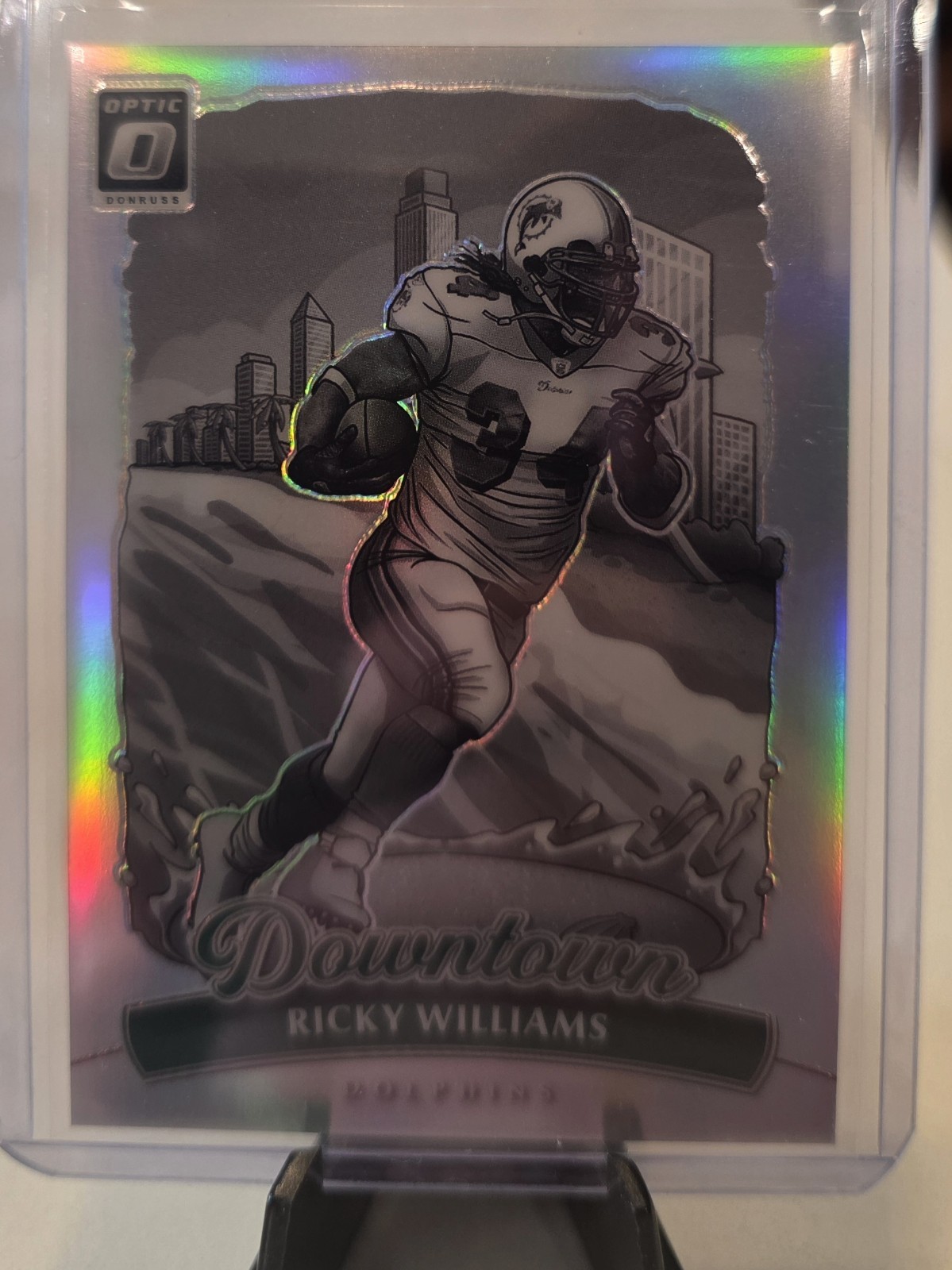 2025 Ricky Williams Legend Downtown Miami Dolphins Panini Optic Super Clean💥🔥