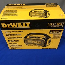 DEWALT DCR010 20-Volt Max Bluetooth Speaker NEW AND SEALED.