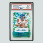 Jaxson Dart Rookie Auto 2024 Leaf Breaking Through Crystal SSP/6 PSA 9 & 10