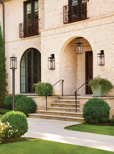 Hinkley Porter 19" High Black LED Outdoor Hanging Light - Picture 3 of 7