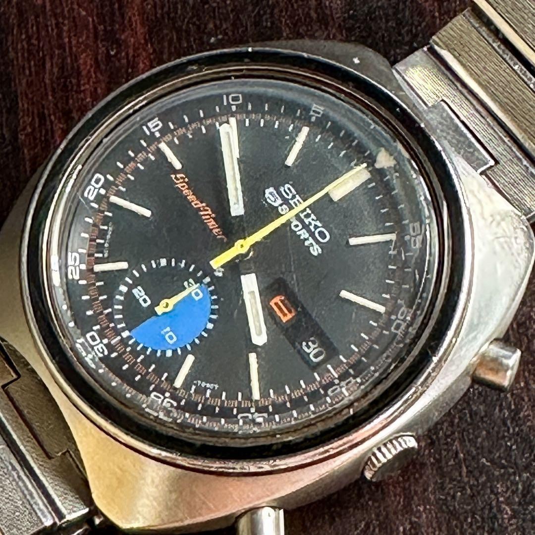 Seiko Speedtimer Automatic Chronograph Mens Vinta… - image 4
