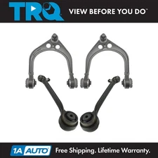 TRQ Front Control Arm w Ball Joint Set For 11-22 Chrysler 300 Challenger Charger