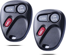 2 Key Fob Replacement Fits for Tahoe Silverado Suburban 1500 S10 / Sierra Yukon