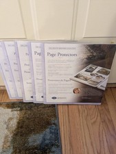 Creative Memories 12 X 12 Page Protectors 15 Sheets Lot of 5