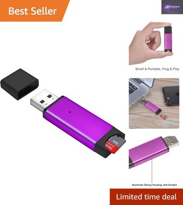 USB 2.0 Micro SDHC/SDXC Kartenleser - unterstützt 500GB, leichtes Design