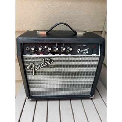 Fender Frontman 20G Electric Guitar Amplifier Black 20W Combo Amp PR 495