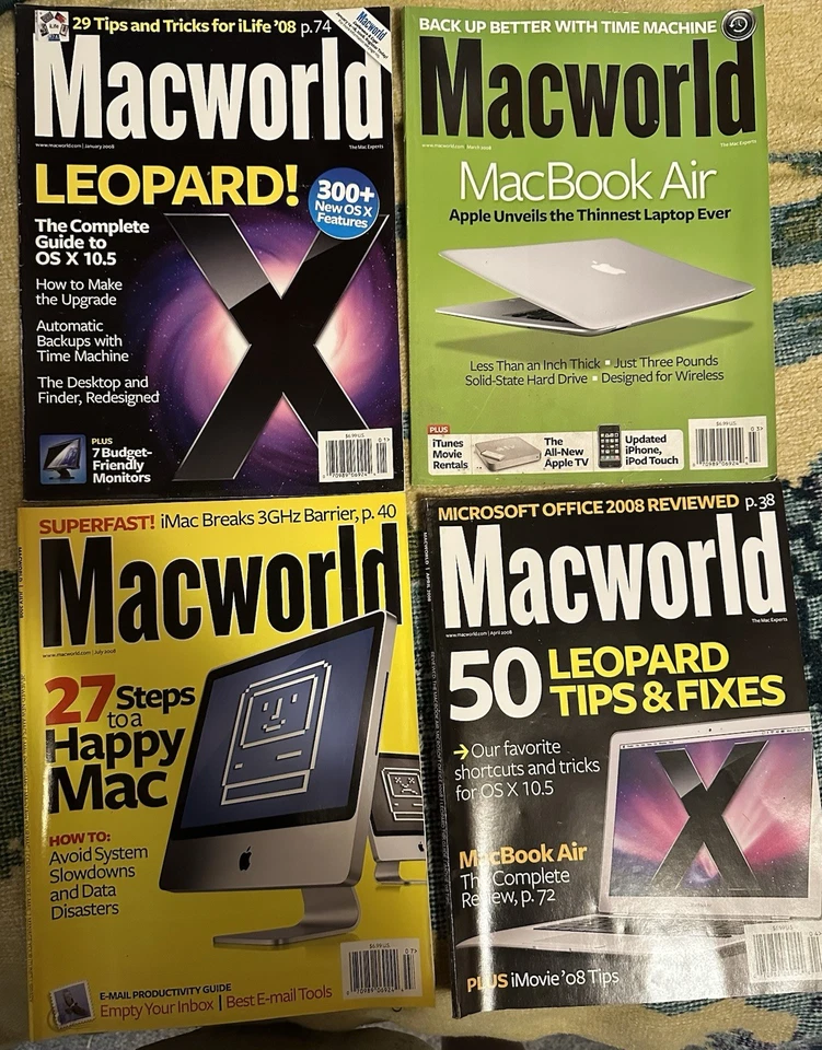 LOT: 30 Macworld Magazines Various 2005 - 2008 PLEASE READ DESC Foto 3 de 4