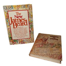 The New James Beard Cookbook 1st Ed 1981 HCDJ + Beard On Pasta 1st Ed 1983 HCDJ