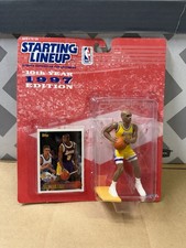 1997 10th Year Edition NBA Starting Lineup #9 Nick Van Exel (LA Lakers) Figure