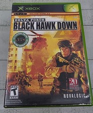 Delta Force Black Hawk Down (Microsoft Xbox, 2005) CIB Complete Tested