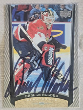 1998-99 Upper Deck Damian Rhodes Ottawa Senators #137 *SIGNED*
