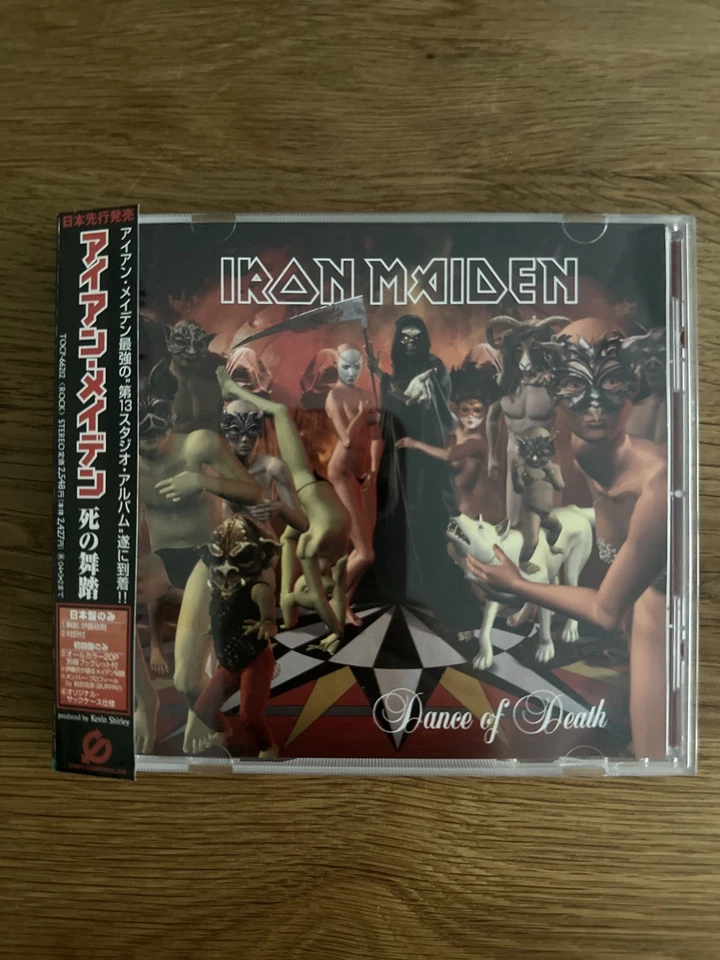IRON MAIDEN Dance Of Death JAPAN 1st Limited Ed. CD w/OBI Booklet 2003 - Image 4 of 4