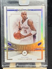 2020-21 Panini Flawless Basketball- Vince Carter Legends - Diamond #124 - 3/5